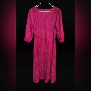 Elegant Pink Women's Dress